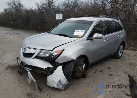 2010 Acura Mdx Technology Package z USA, uszkodzony, nr VIN 2HNYD2H41AH504364